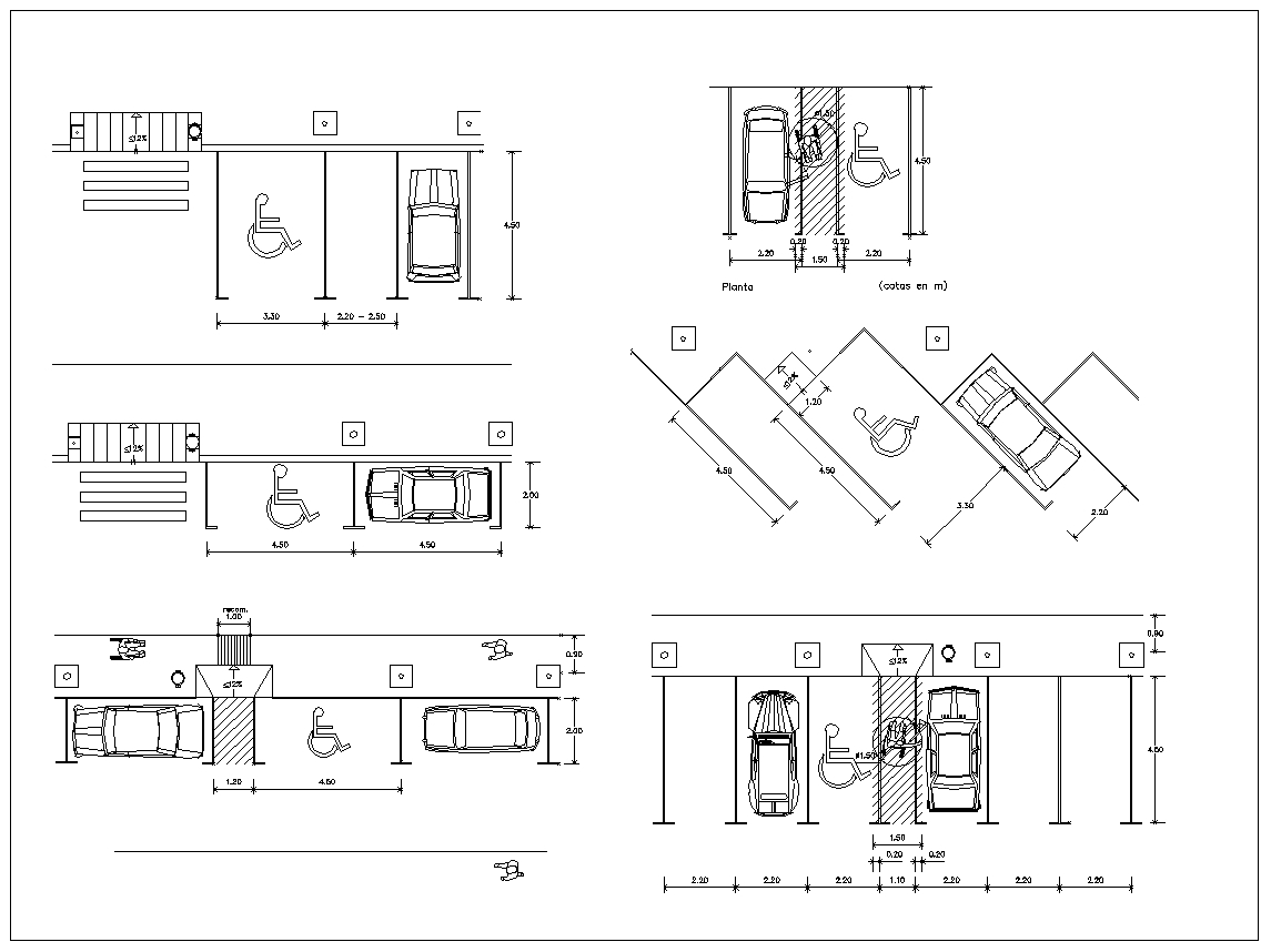 Accessibility facilities,blocks,details,design