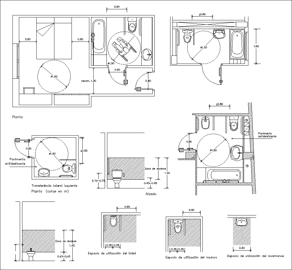 Accessibility facilities,blocks,details,design