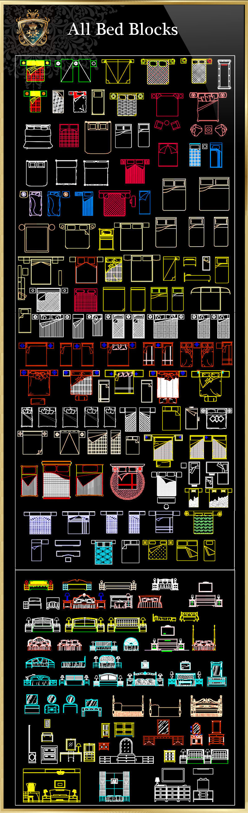 ★【All Bed Blocks】Luxury home, Luxury Villas, Luxury Palace, Architecture Ornamental Parts, Decorative Inserts & Accessories, Handrail & Stairway Parts, Outdoor House Accessories, Euro Architectural Components, Arcade