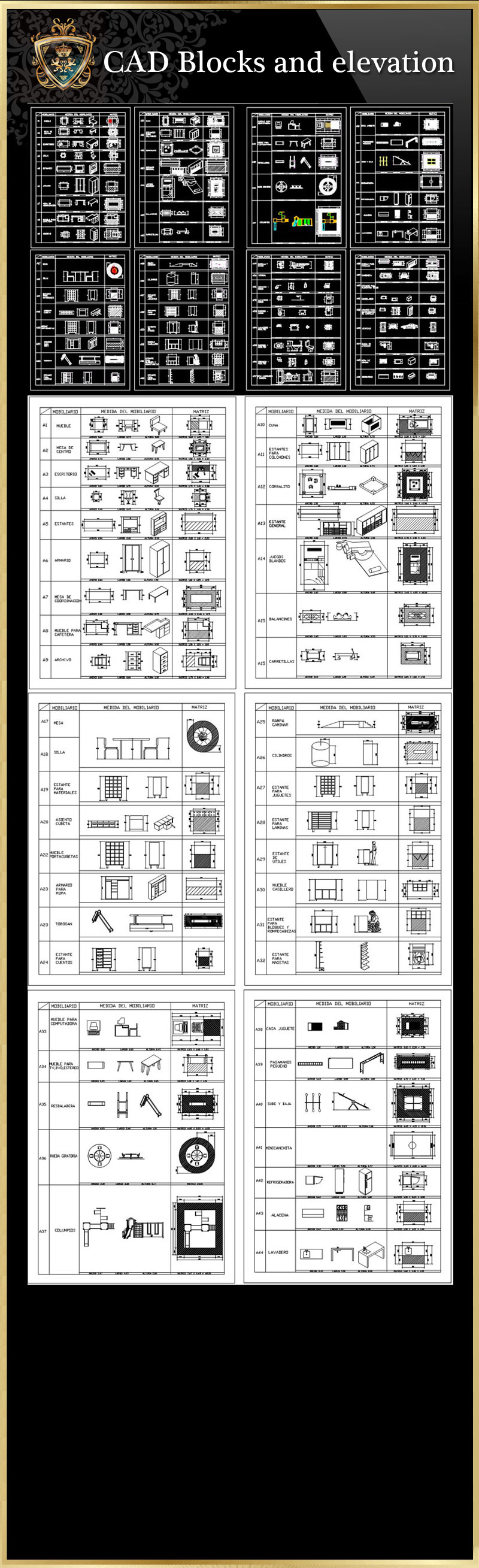 ★【CAD Blocks and elevation】Luxury home, Luxury Villas, Luxury Palace, Architecture Ornamental Parts, Decorative Inserts & Accessories, Handrail & Stairway Parts, Outdoor House Accessories, Euro Architectural Components, Arcade