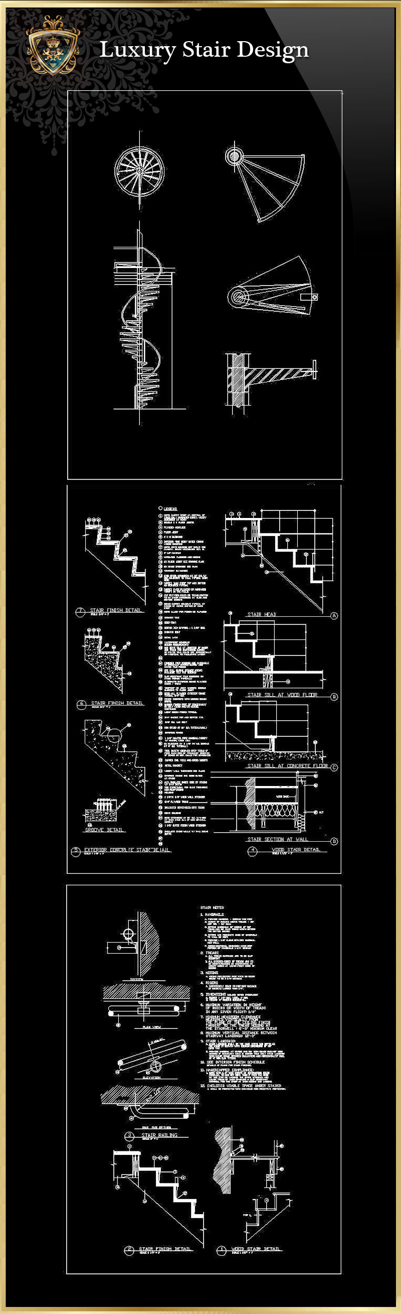 ★【Luxury Stair Design】Luxury home, Luxury Villas, Luxury Palace, Architecture Ornamental Parts, Decorative Inserts & Accessories, Handrail & Stairway Parts, Outdoor House Accessories, Euro Architectural Components, Arcade