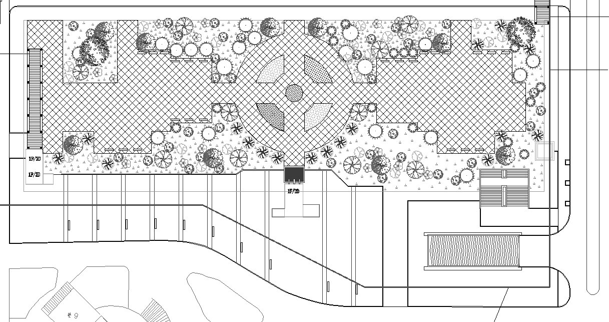 High-quality Residential Landscape Design Drawings download - Landscape Planning/Urban Design/Urban Graphics