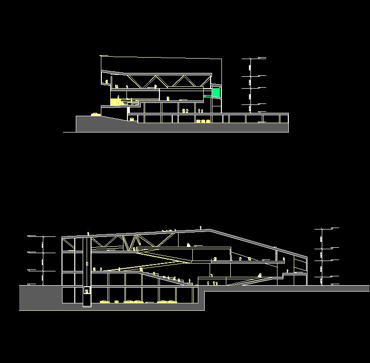  Museum Floor Plans and Drawings-Elevations, Design  concept, and Details