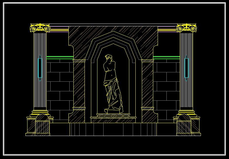 Architecture Decoration Drawing