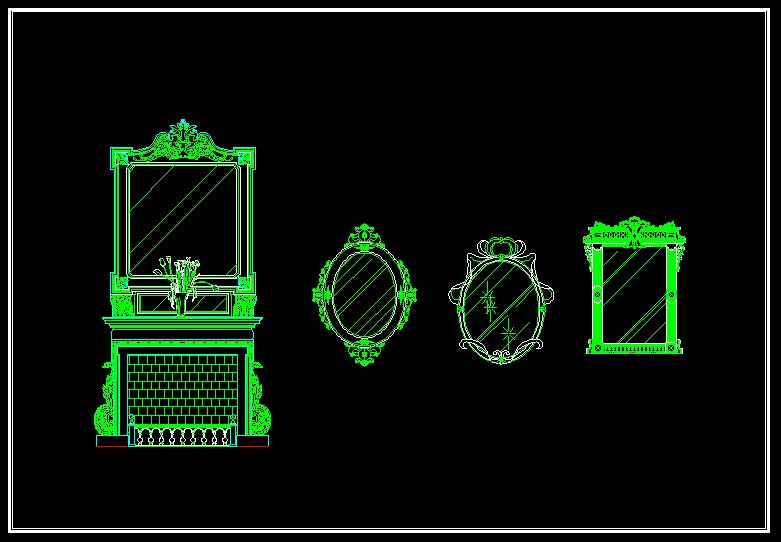 Architecture Decoration Drawing