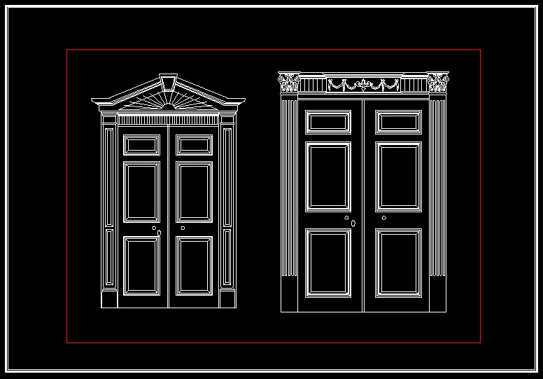 Architecture Decoration Drawing