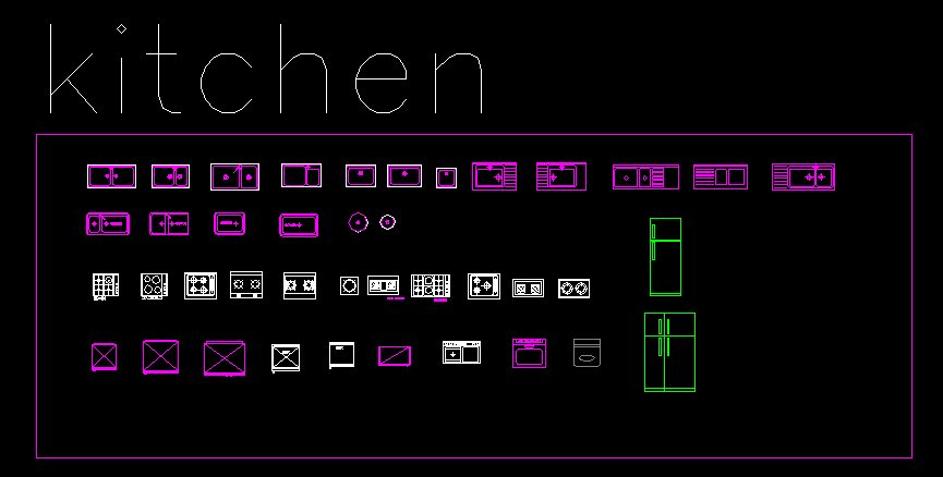 Super Autocad Mixed Blocks